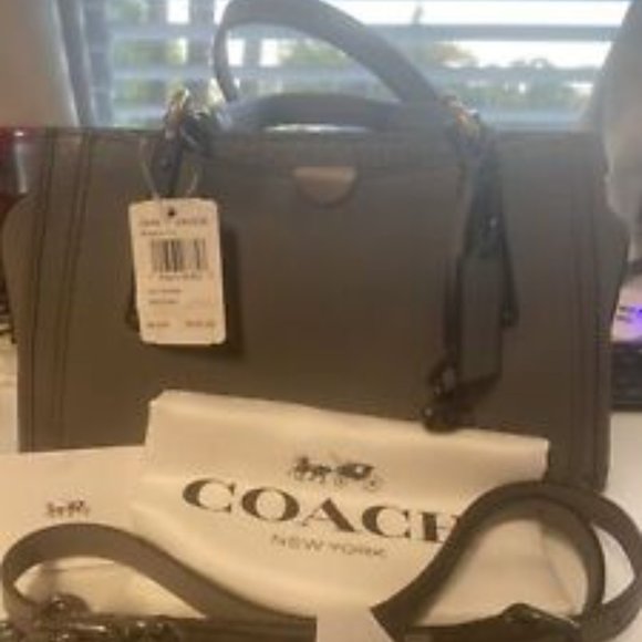 Coach Dreamer Grey Mix Leather, NWT AUTHENTIC - Picture 2 of 12